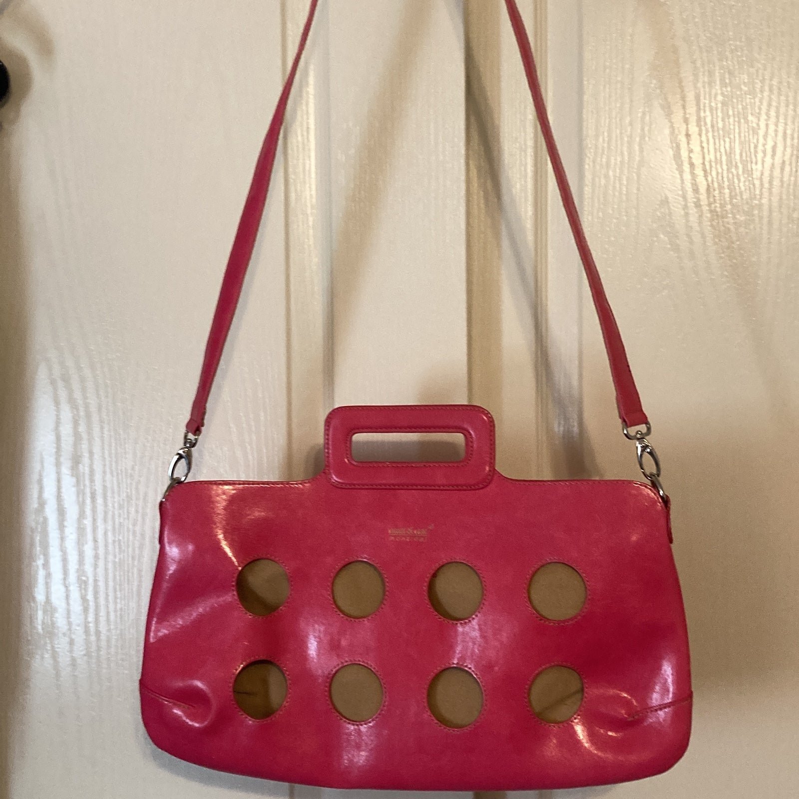 Matt & Natt Pink Vegan Satchel New