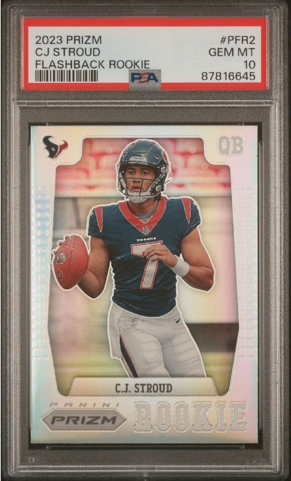 C.j. Stroud Rookie Variation Silver PSA10.