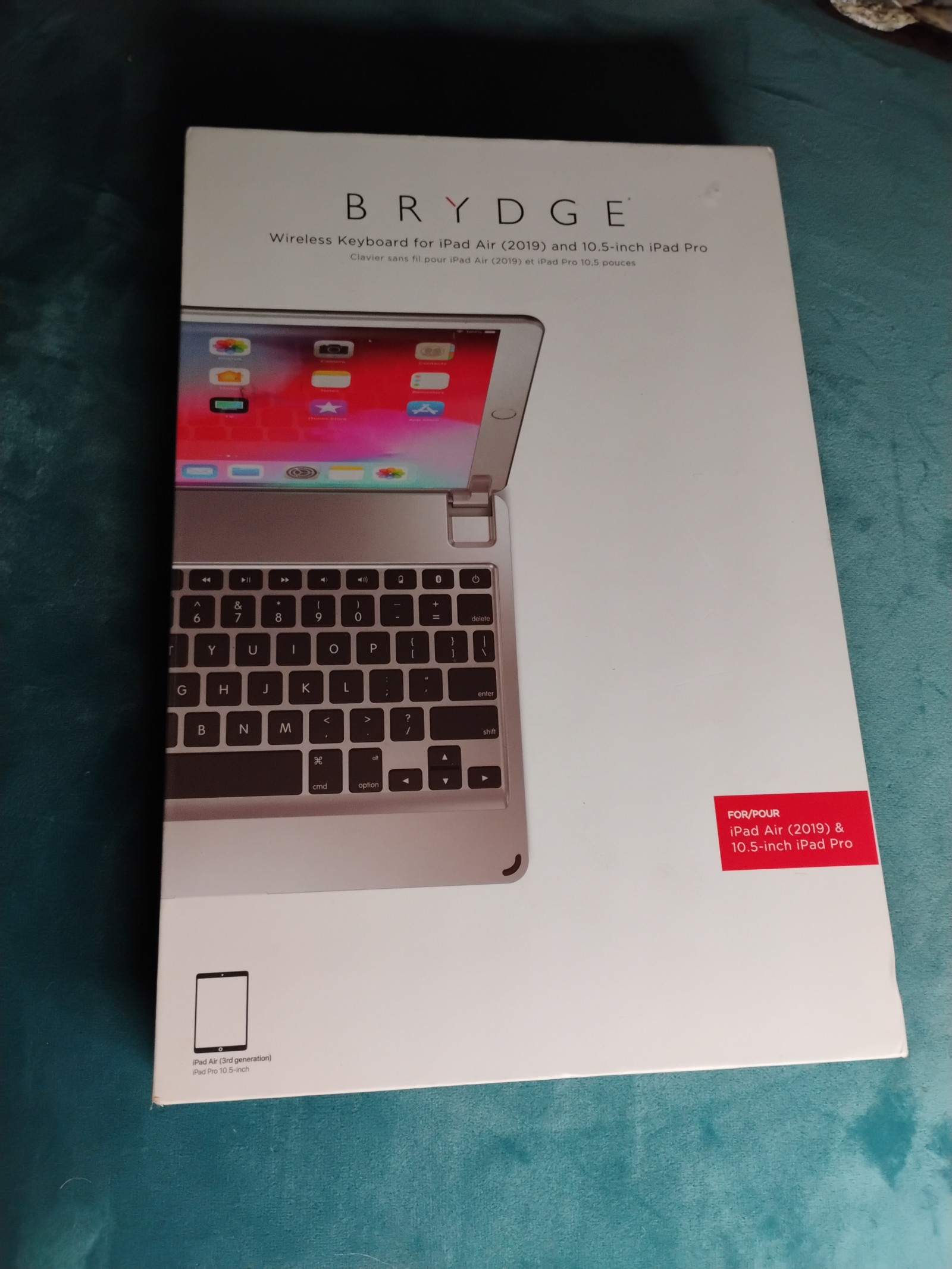 Braydge Wireless Keyboard Ipad air 2019 10.5 inch Pad