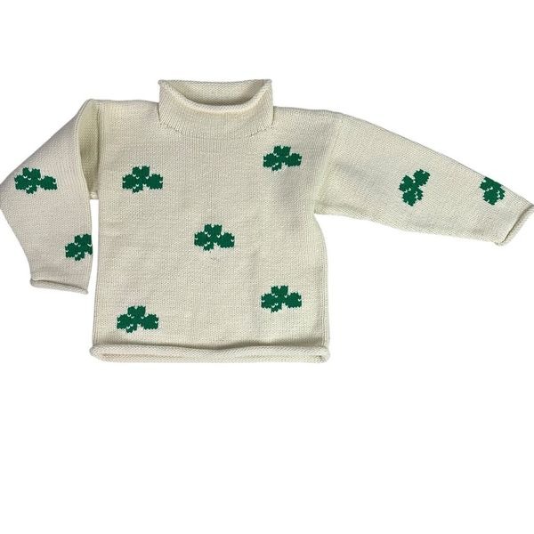 Claver Shamrock Sweater size 6