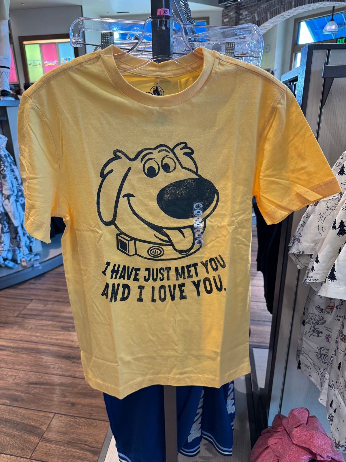 Disney Parks 2025 “I have just met you and I love you” Dug T-Shirt