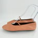 Jeffrey Campbell Swan Lake Mary Jane Flats Nude Brown Size 11 Slip On Comfy
