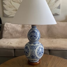Ralph Lauren tall Asian Porcelain lamp