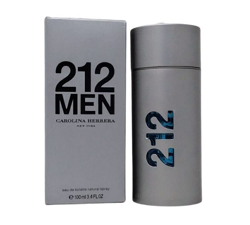 Carolina Herrera 212 Men EDT 3.4 oz 100 ml Classic Urban Men Cologne NEW SEALED