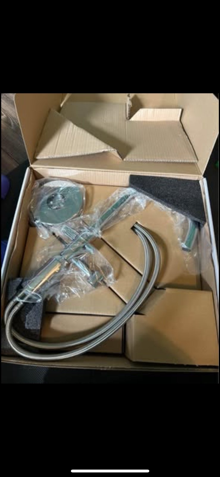 American Standard Chrome Floor Mount Tub Filler