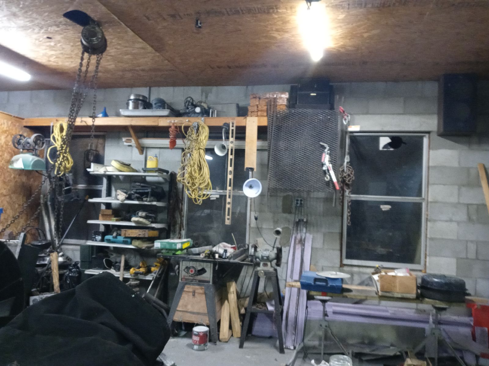 Many leftovers from the garage that my f