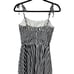 M.D.S Stripes Charlotte Cami Midi Nautical Navy and White Striped Dress Size 0