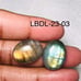 Labradorite Gemstone Cabochon-LBDL-23-03