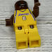 LEGO Minifigure NBA Basketball Kobe Bryant LA Lakers #8 Home Jersey Sports Stand
