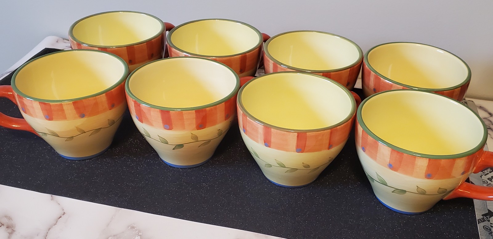 Pfaltzgraff cups set of 8