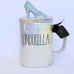 NWT Rae Dunn Disney Princess Iridescent Cinderella Glass Slipper Topper Lid Mug