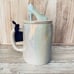 NWT Rae Dunn Disney Princess Iridescent Cinderella Glass Slipper Topper Lid Mug