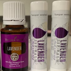 Young Living Lavender Oil + Lip Bundle