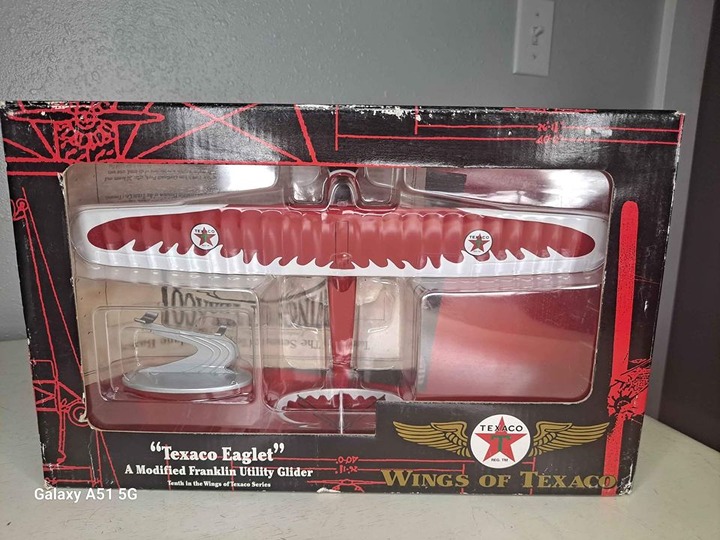 Texaco Ertl Plane Coin Bank