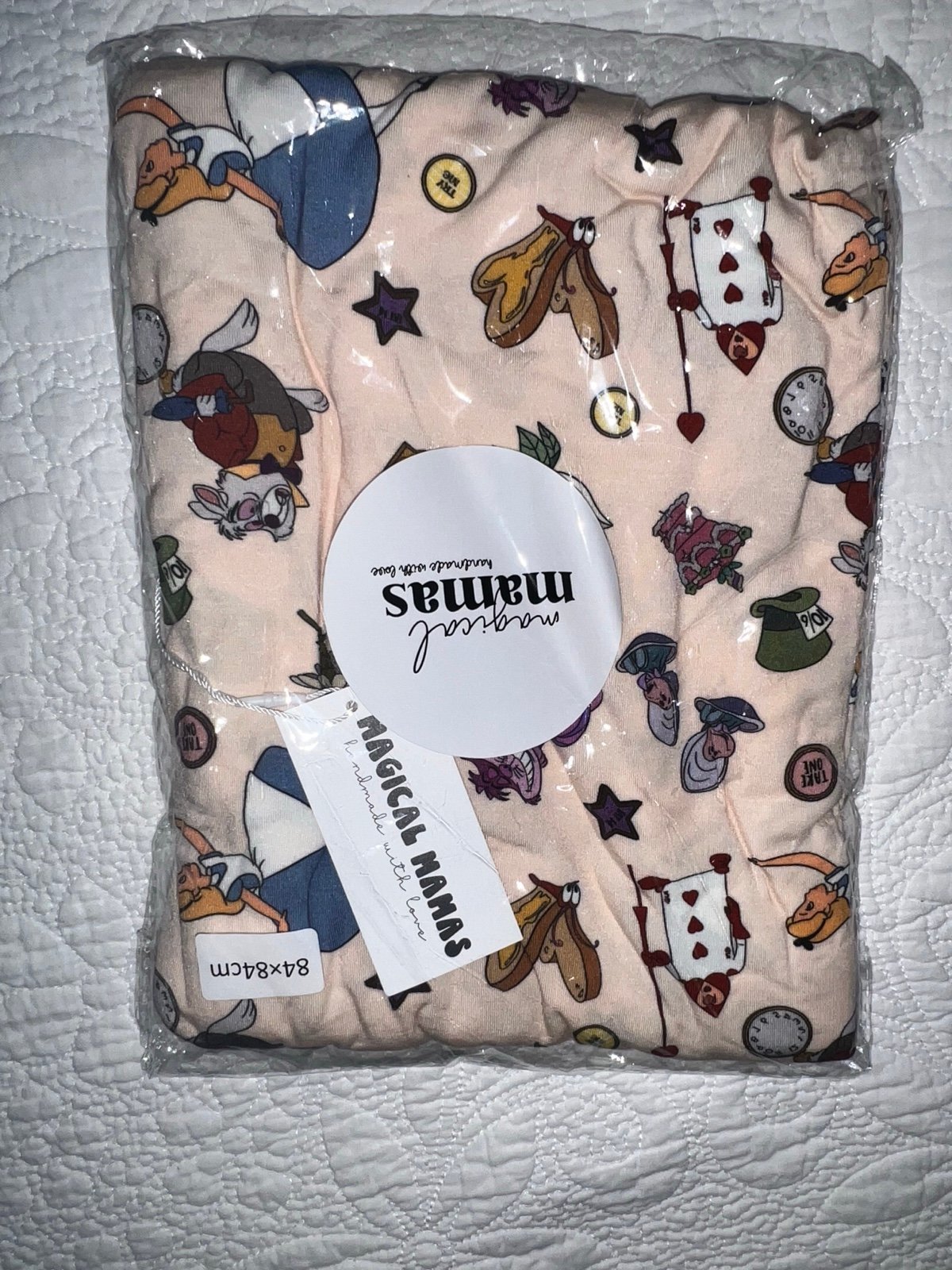 Alice in Wonderland Bamboo blanket