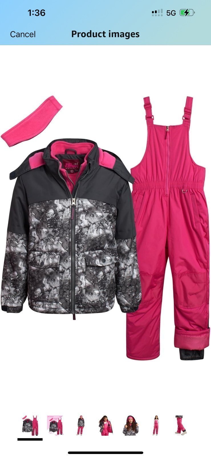 PIN. PLATINUM. Suit. With. BOOTS. Snow Saze. 1. WATER PROOF. Pink for. Ki
