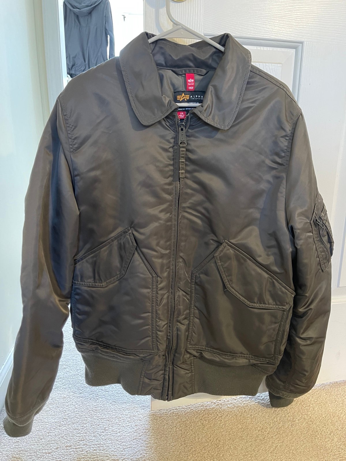 Alpha Industries Men’s CWU 45/P Bomber Jacket
