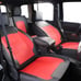 Auto Seat Covers fOASIS AUTO 2018-2025 Wrangler JL 4 Door Custom Leather Seat Co