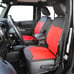Auto Seat Covers fOASIS AUTO 2018-2025 Wrangler JL 4 Door Custom Leather Seat Co