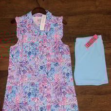 Lilly pulitzer Luxletic dress with shorts size large NWT