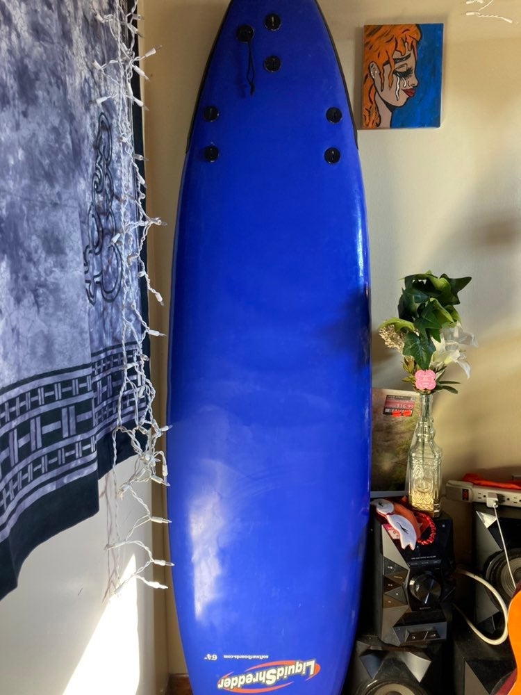 Surfboard softtop 6'4 - Liquidshredder