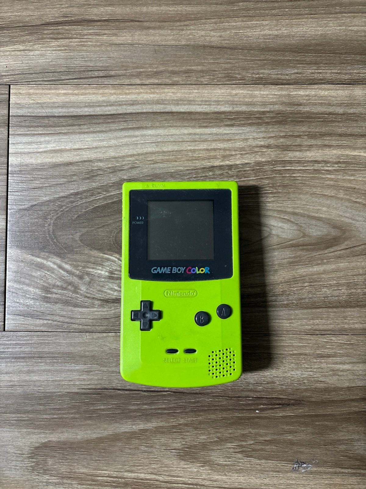 Nintendo Game Boy color lime green