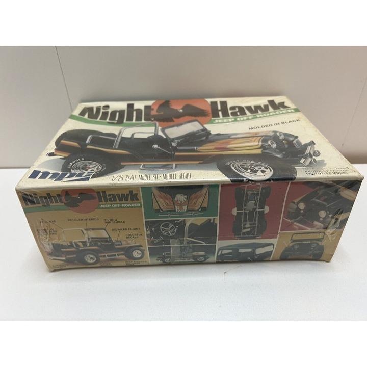 VINTAGE mpc 1979 NIGHT HAWK JEEP OFF-ROADER MODEL KIT #1-0709 New Sealed Wow !!!