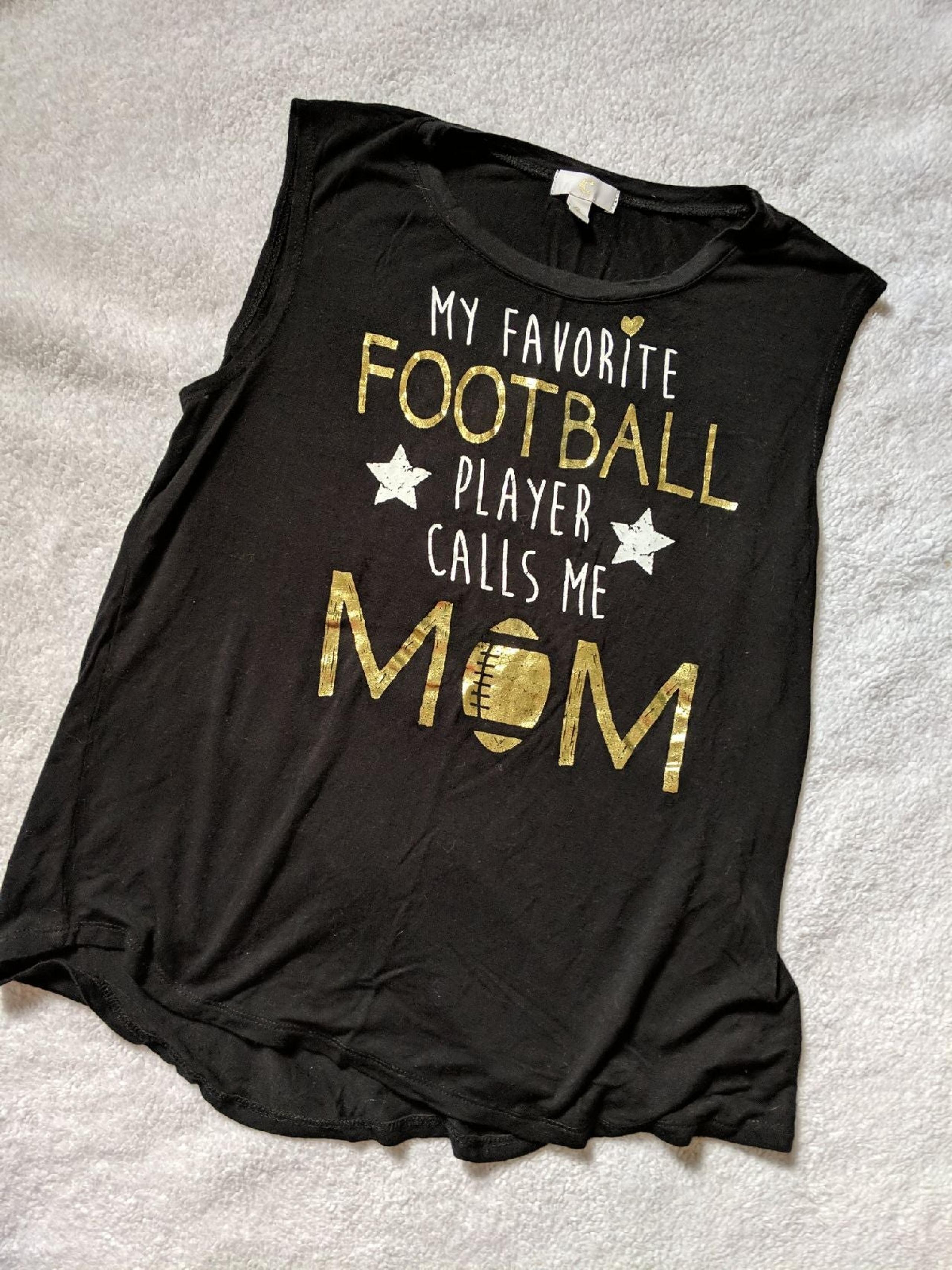 Charming Charlie Football Mom Tank Top