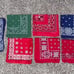 Vintage Bandana Lot Fast Color USA