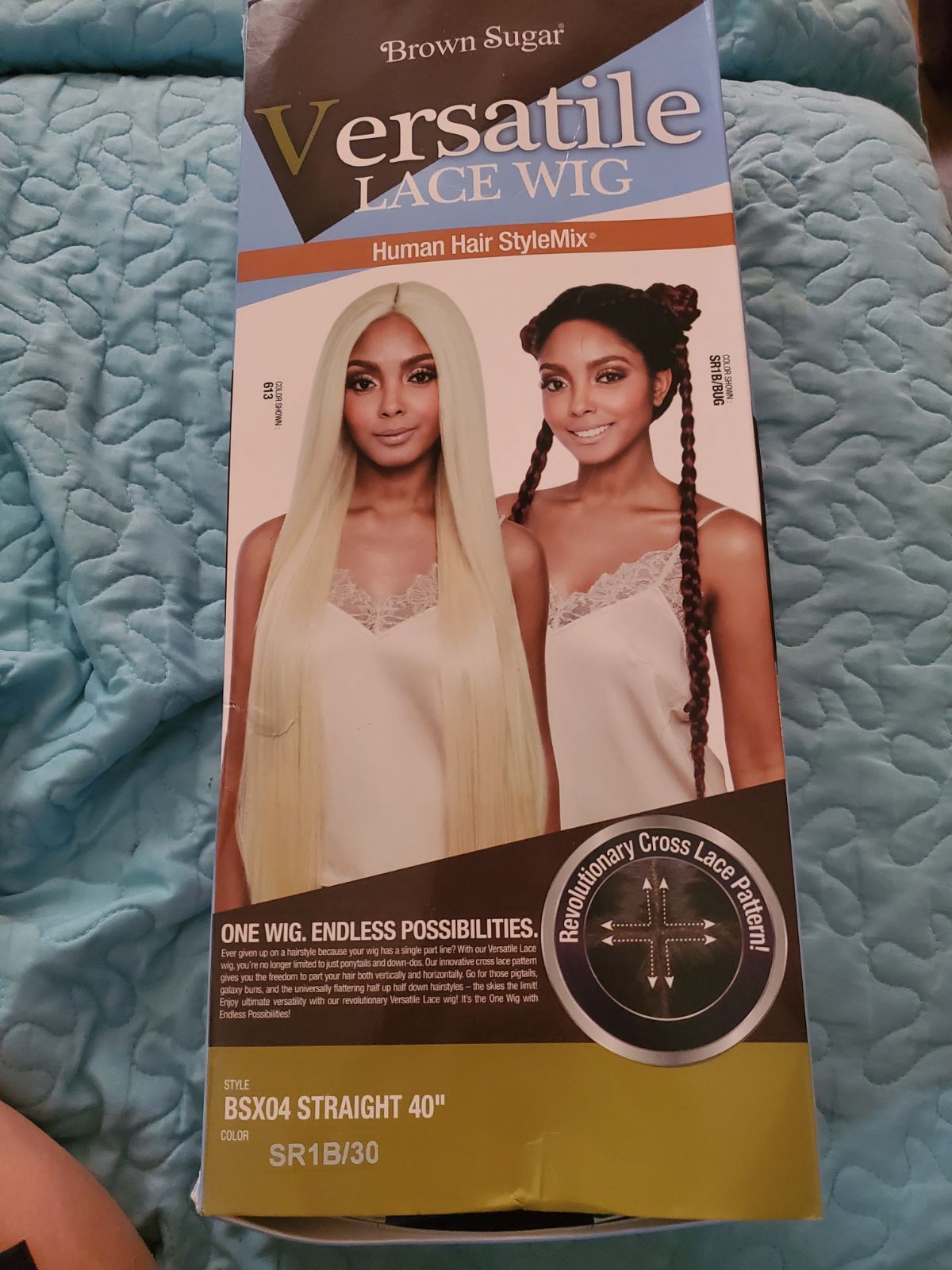 ISIS Human Hair Blend Lace Front Wig Bro