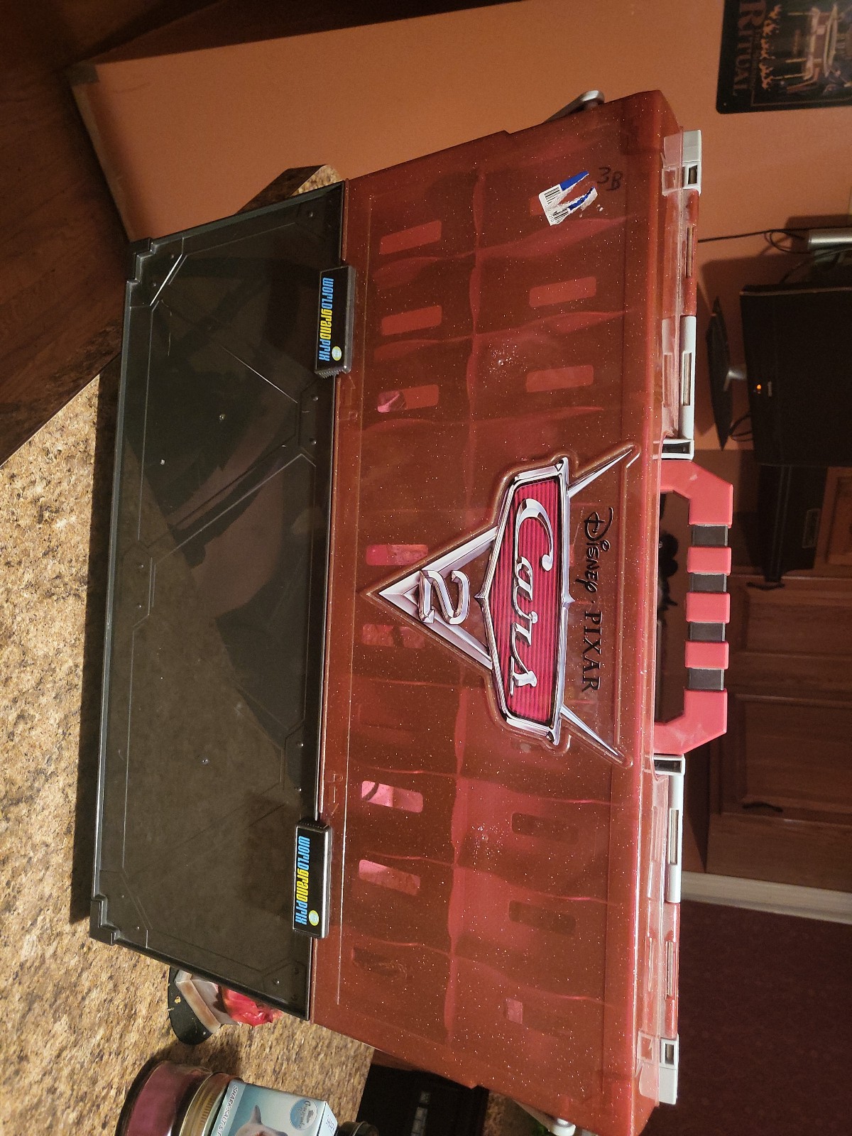 Disney cars fold n go play set