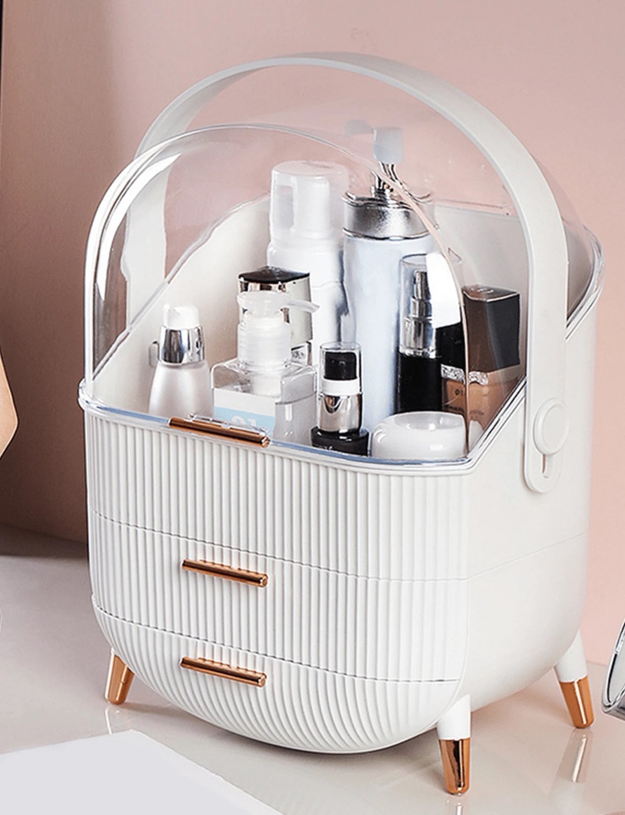 Make up Organizers and Storage for Vanity, Cosmetics Skincare Organizer