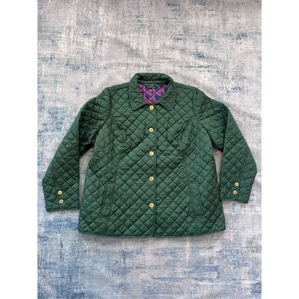 【WONDER WONDER】Bart collar two button short sleeve jacket Black Watch Popover Windbreaker in Water-Repellent Nylon
