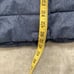 Banana Republic Jacket Womens Small Blue Heather Quilted Coat Mock Neck