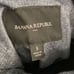 Banana Republic Jacket Womens Small Blue Heather Quilted Coat Mock Neck