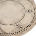 Silver plated serving tray basket vintage