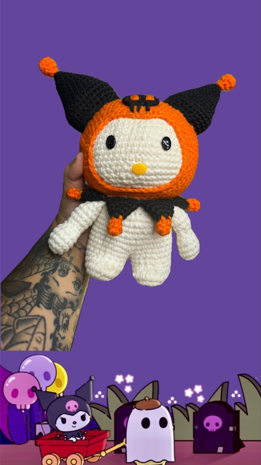 Crochet kuromi