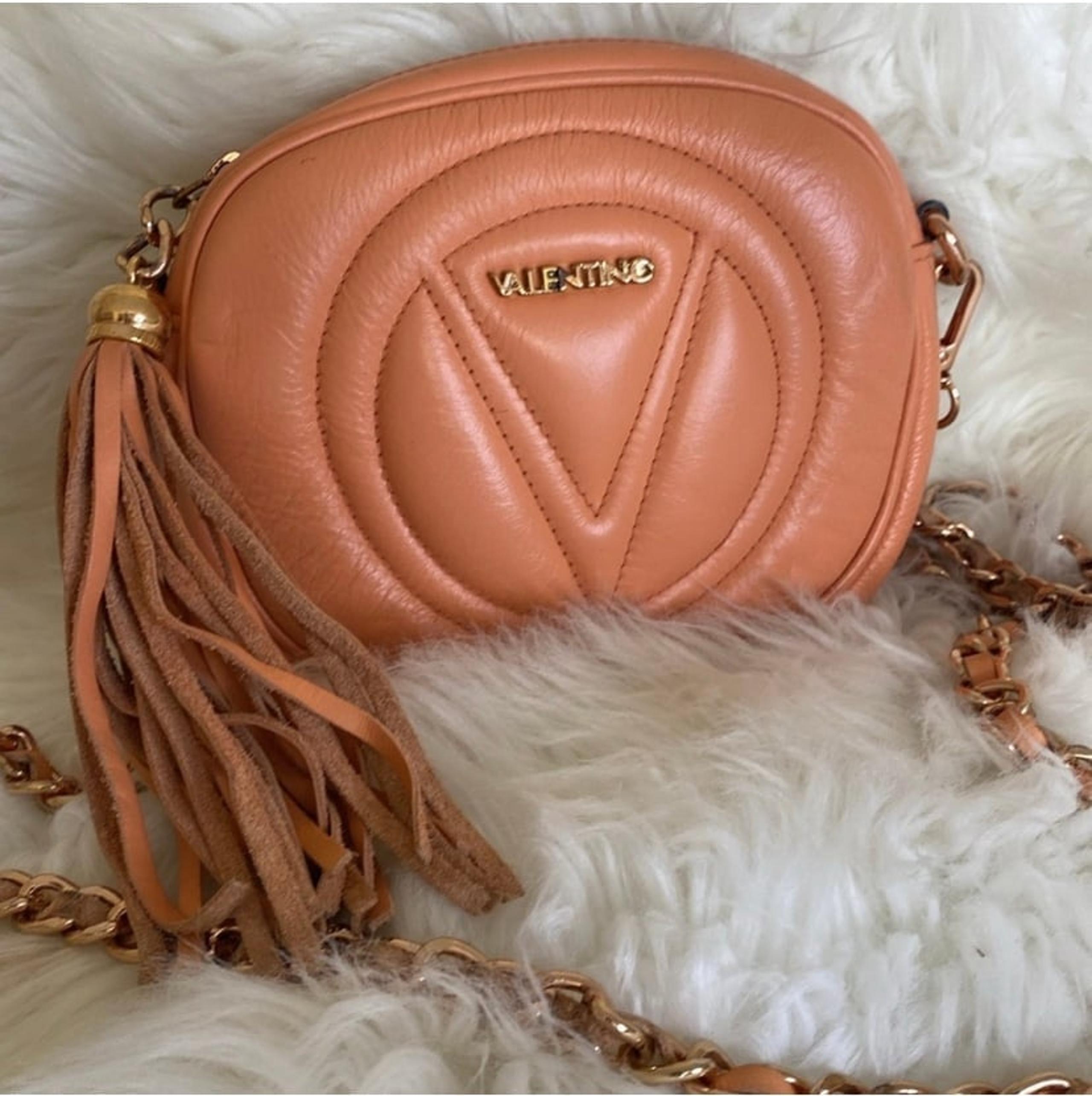 Valentino By Mario Valentino Nina Sauvage Leather Crossbody Bag