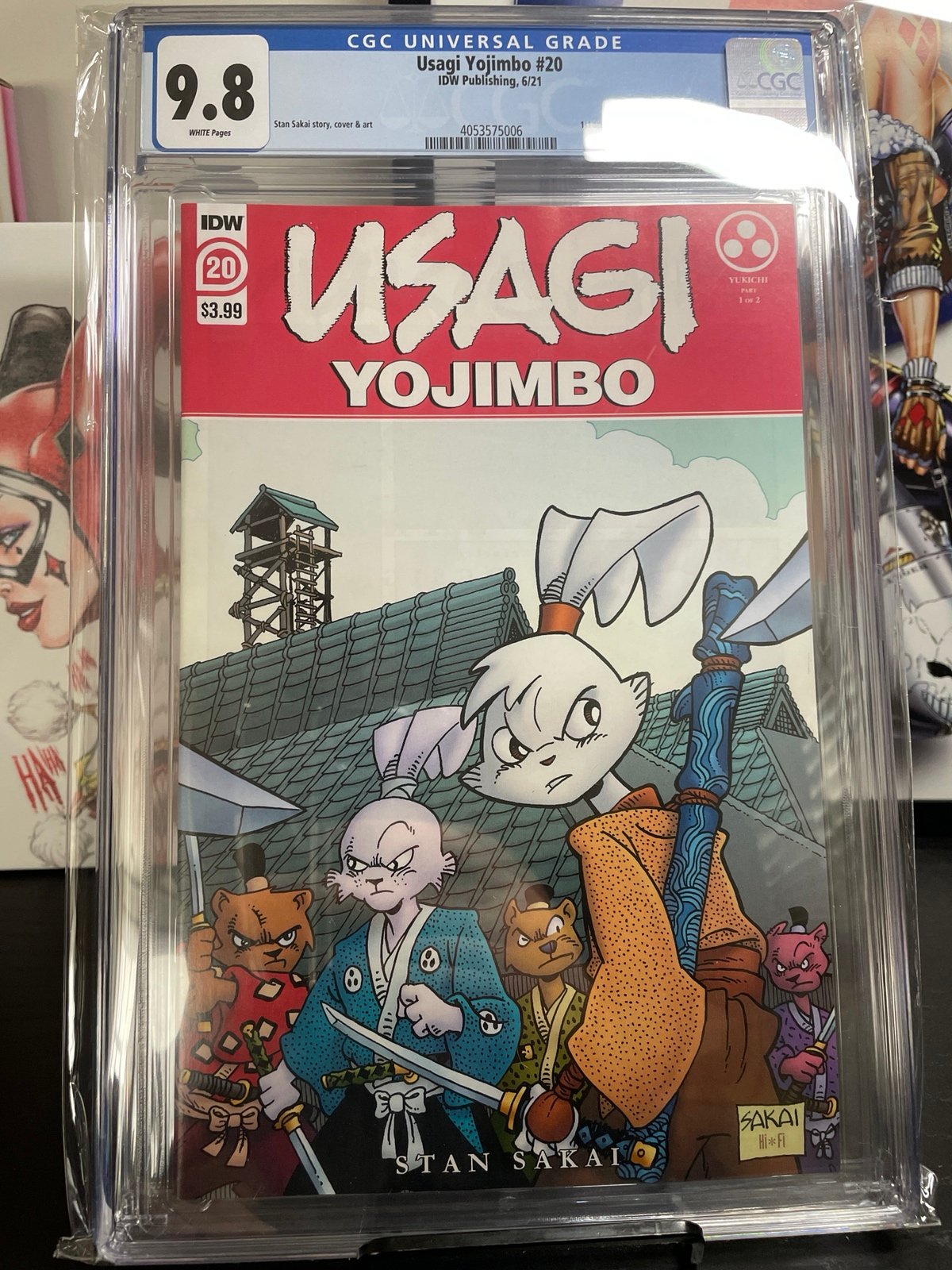Usagi Yojimbo #20 CGC 9.8 Stan Sakai story/cover/art