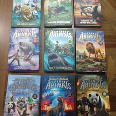 9 Spirit Animal Books. Hardback.