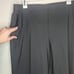 St. John Collection Jennifer Wool Trouser Dress Pants in Caviar Black, Size 14