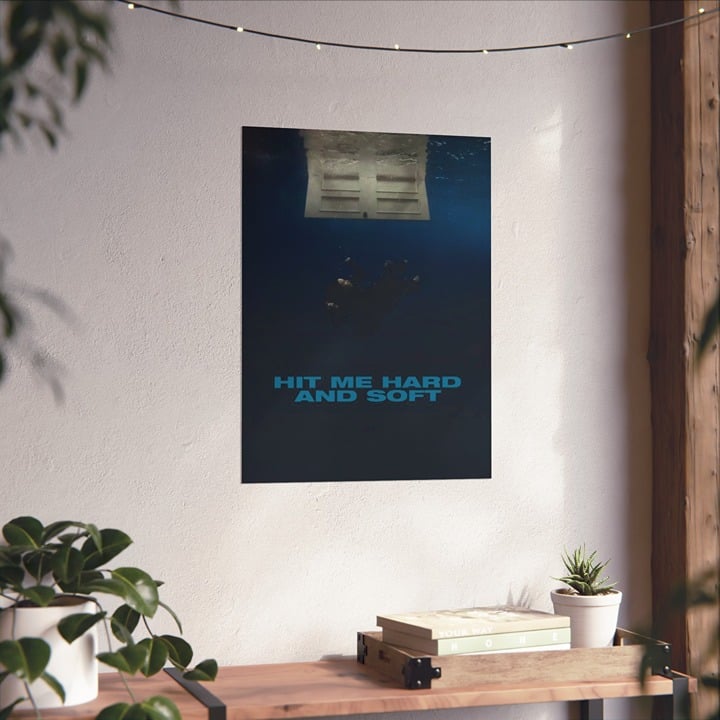 Billie Eilish Hit me Hard and Soft Poster 18 x 24