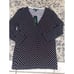 Lauren Ralph Lauren Stripe Womens Medium Black/white Shirt