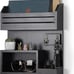 Key Holder for Wall, Wall Mounted Mail Organizer with 6 Metal Key Hooks