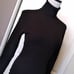 BLACK SWEATER TURTLENECK SMALL WOMENS