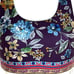NWT JOHNNY WAS BEE ACTIVE LEXI REVERSIBLE PLUM FORAL SPORTS BRA SIZE XS