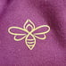 NWT JOHNNY WAS BEE ACTIVE LEXI REVERSIBLE PLUM FORAL SPORTS BRA SIZE XS