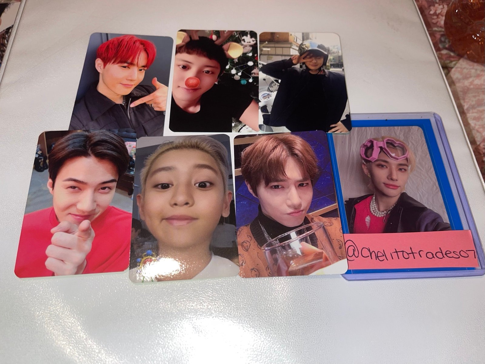 Misc Exo cards from different eras