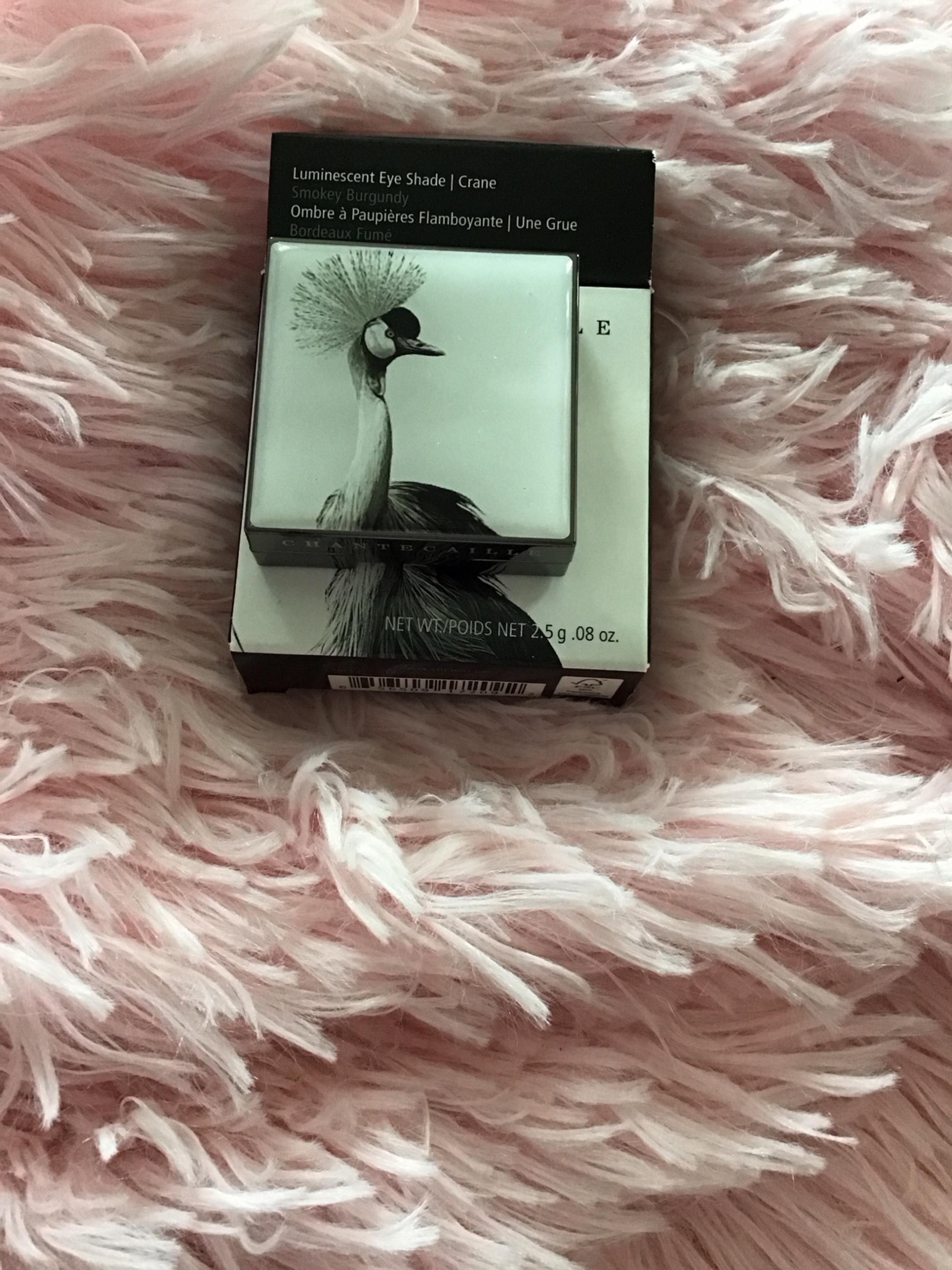 New Chantecaille Luminescent Eye Shade Crane (burgundy) In Box