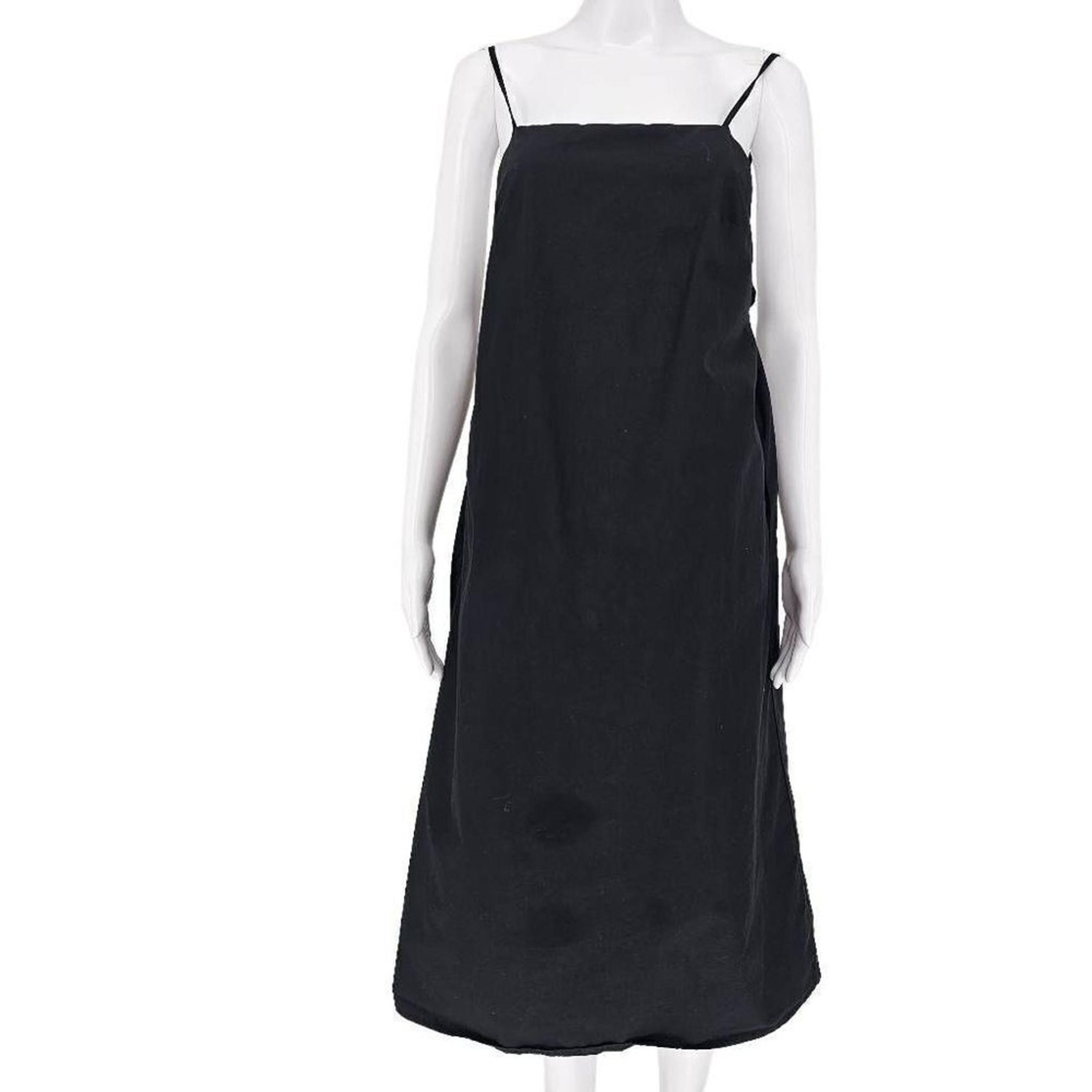 Anthropologie Sunday in Brooklyn Trapeze Midi Dress Black S